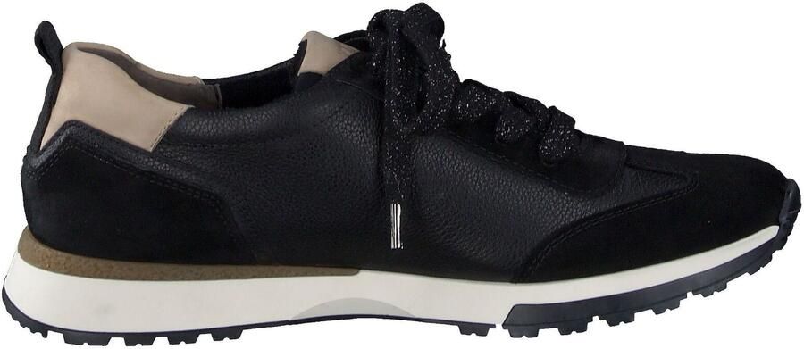 Paul Green Sneakers laag beige goud zwart