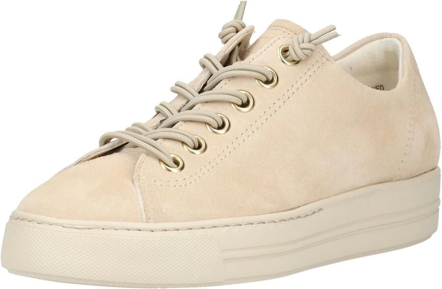 PAUL GREEN Lage Sneakers Dames 4081 Suède Beige - Foto 17
