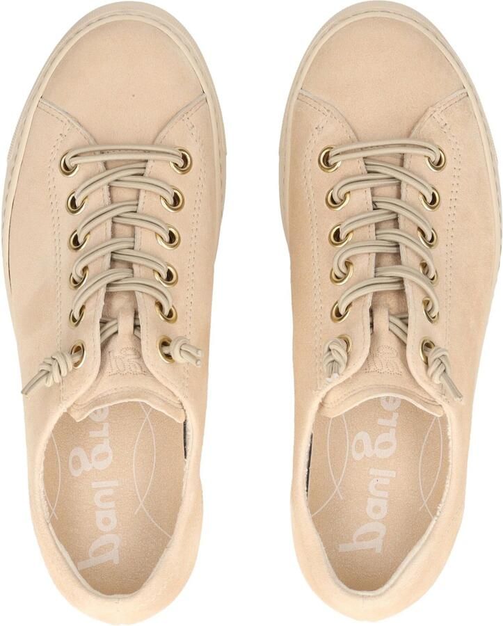 PAUL GREEN Lage Sneakers Dames 4081 Suède Beige - Foto 9