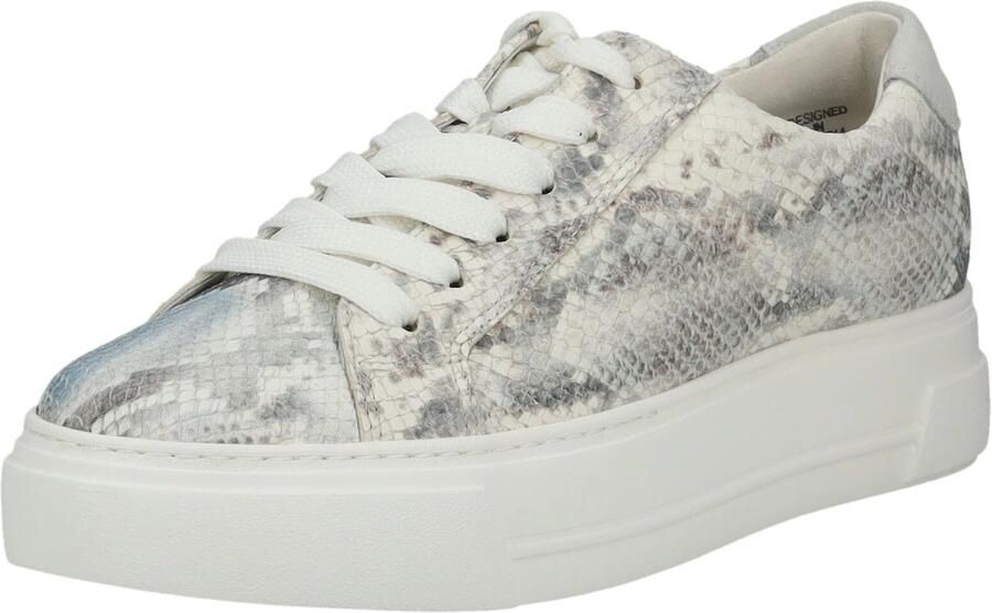 Paul Green Sneakers laag beige lichtblauw grijs