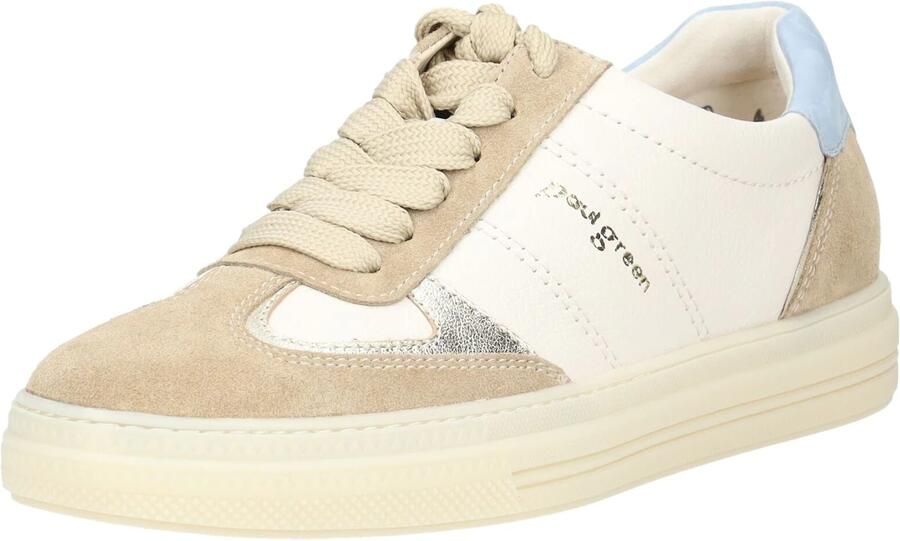 Paul Green Sneakers laag 'Schnürschuh Damen 5466-059 Rauleder in weiß' beige - Foto 3