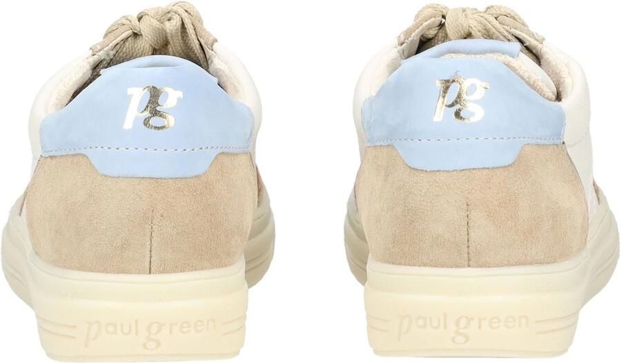 Paul Green Sneakers laag 'Schnürschuh Damen 5466-059 Rauleder in weiß' beige - Foto 5