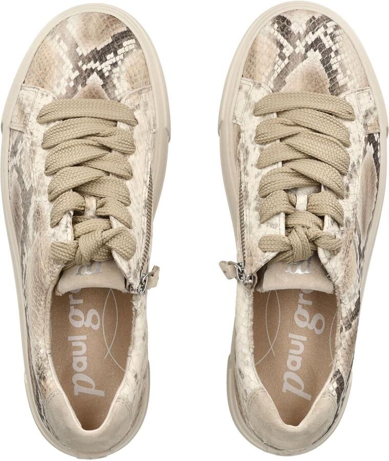 Paul Green Sneakers laag beige lichtbruin - Foto 2