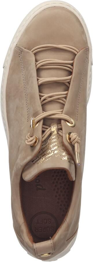 Paul Green 5017-162 Dames Sneakers Kleur Taupe Brons - Foto 3