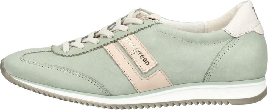 Paul Green Sneakers laag beige pastelgroen - Foto 6