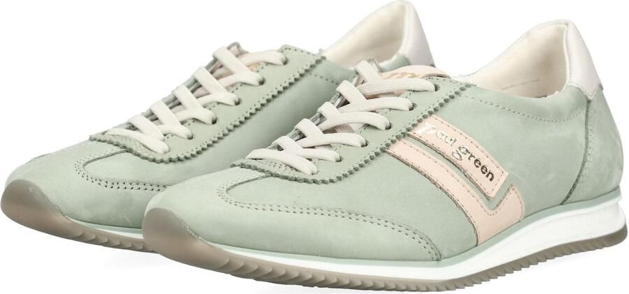 Paul Green Sneakers laag beige pastelgroen - Foto 5