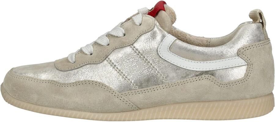 Paul Green Sneakers laag beige zilver - Foto 6