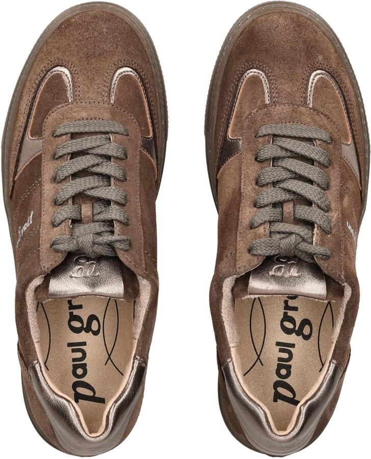 Paul Green Sneakers laag bruin brons - Foto 3