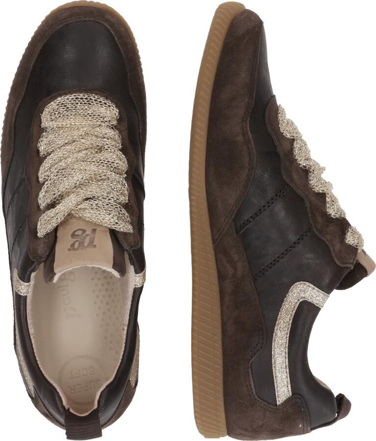 Paul Green Sneakers laag bruin goud - Foto 2