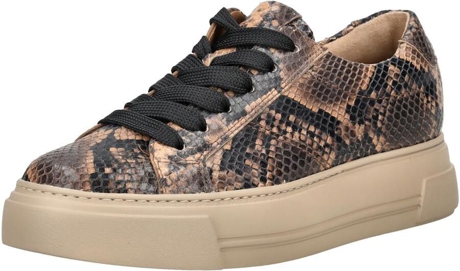 Paul Green Sneakers laag bruin lichtbruin zwart - Foto 3