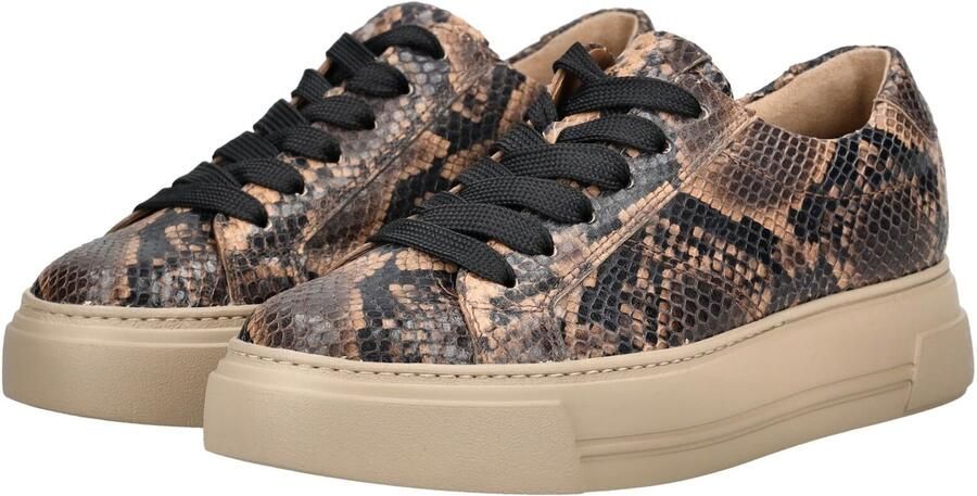 Paul Green Sneakers laag bruin lichtbruin zwart - Foto 7