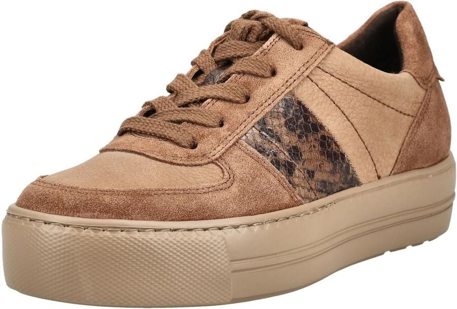Paul Green Sneakers laag cognac