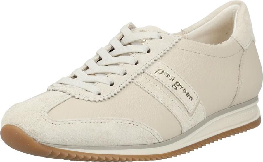 Paul Green 5453 Lage sneakersDames sneakers Wit beige - Foto 4