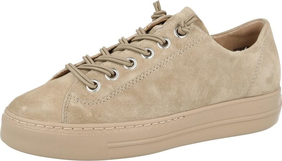 Paul Green Sneakers laag donkerbeige