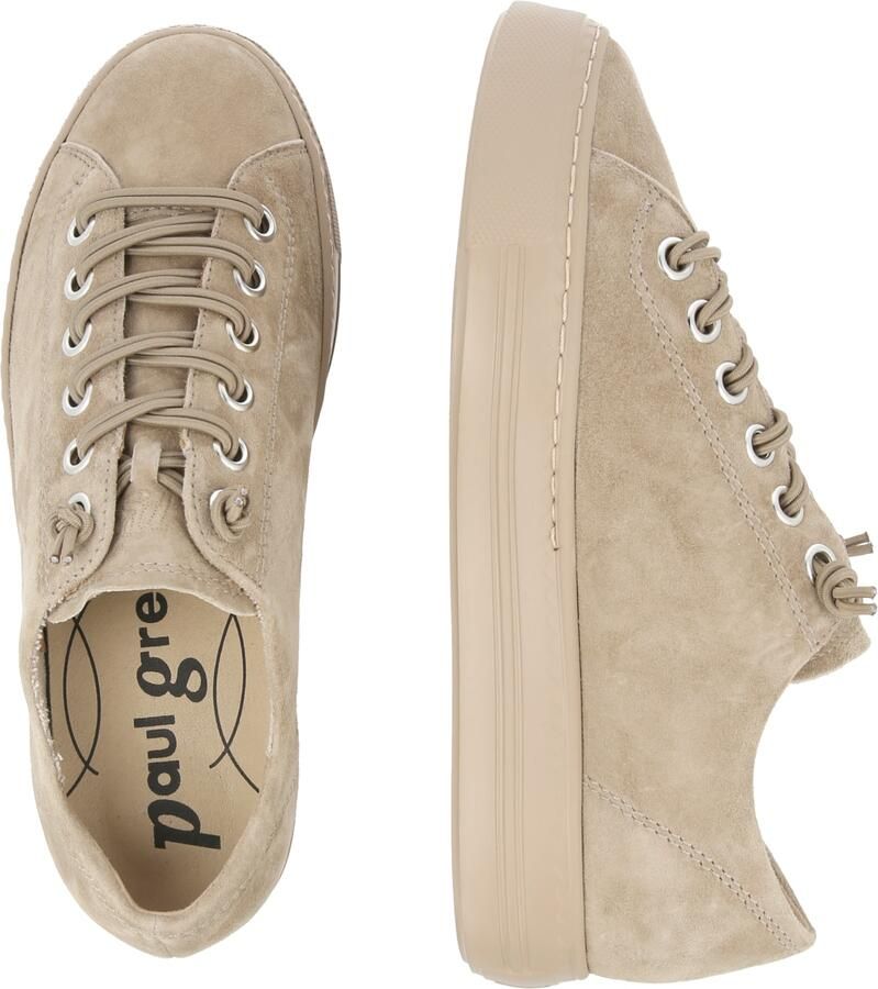 Paul Green Sneakers laag donkerbeige - Foto 2