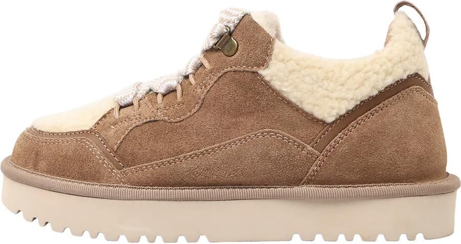 Paul Green Sneakers laag donkerbeige