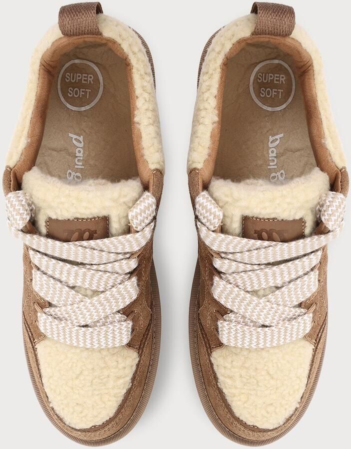 Paul Green Sneakers laag donkerbeige - Foto 2