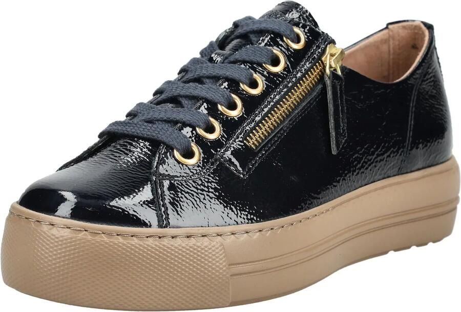 Paul Green 5006-252 Ocean Lakleren sneaker met rits - Foto 6