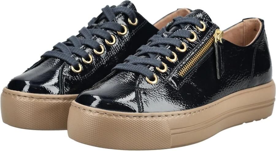 Paul Green 5006-252 Ocean Lakleren sneaker met rits - Foto 5
