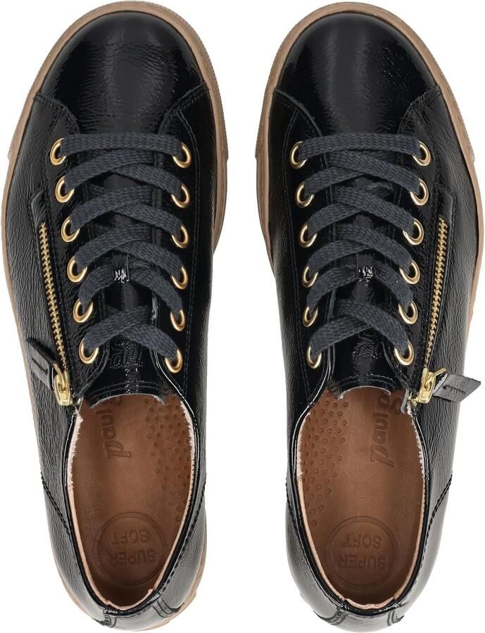 Paul Green 5006-252 Ocean Lakleren sneaker met rits - Foto 4