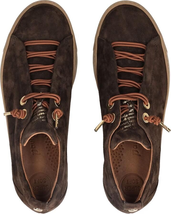 Paul Green Sneakers laag donkerbruin - Foto 2