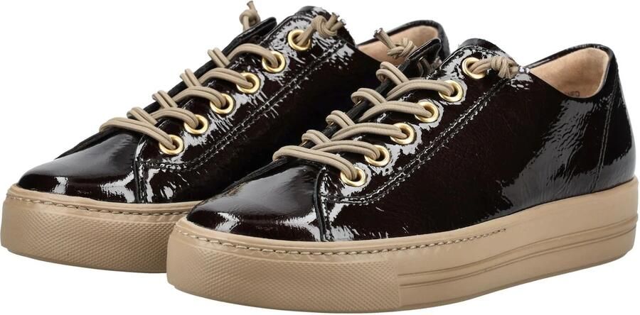 Paul Green Sneakers laag donkerbruin - Foto 10