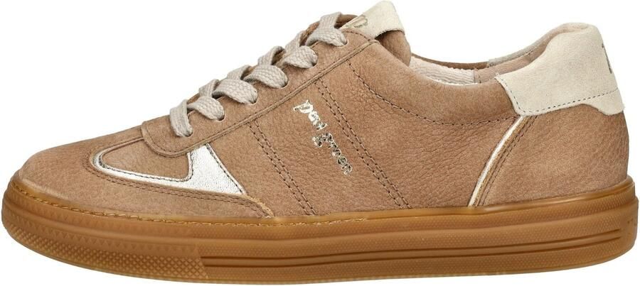 Paul Green Sneakers laag ecru bruin goud zilver - Foto 6
