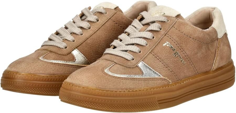 Paul Green Sneakers laag ecru bruin goud zilver - Foto 5