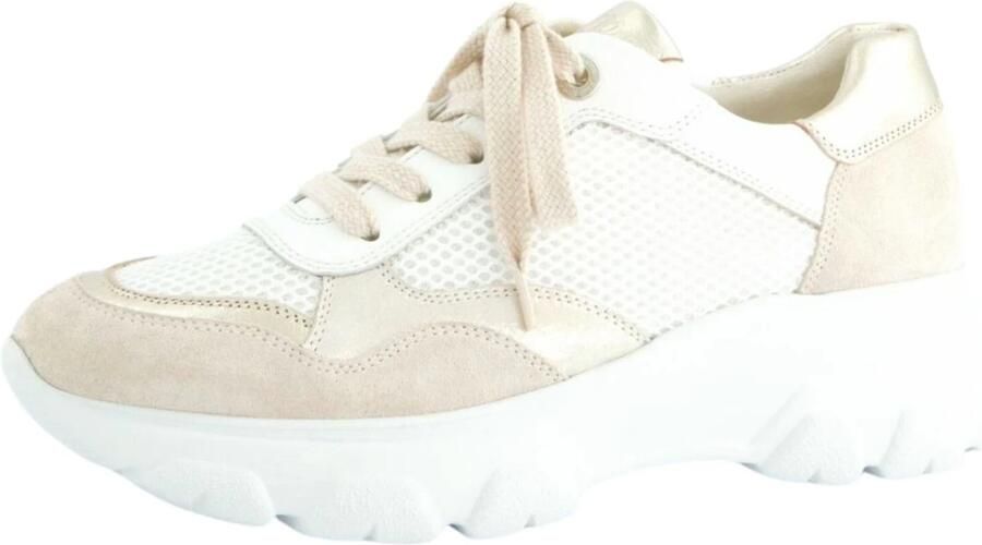 Paul Green chunky suède sneakers beige