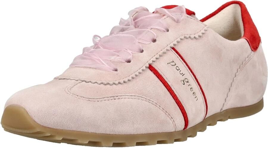 Paul Green Sneakers laag goud rosa rood