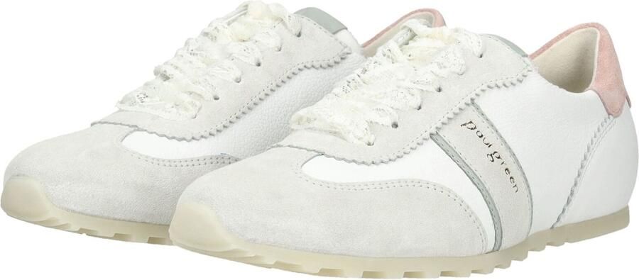 Paul Green Sneakers laag grijs rosa wit - Foto 5