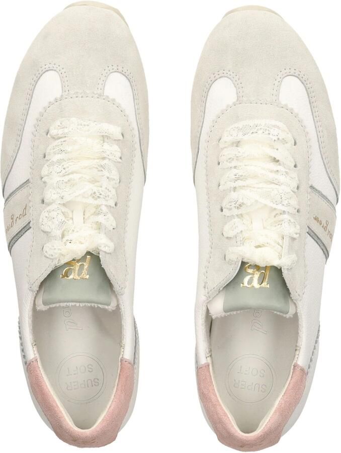 Paul Green Sneakers laag grijs rosa wit - Foto 2