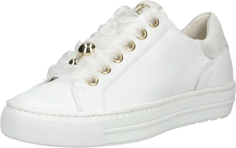 Paul Green Sneakers laag grijs wit