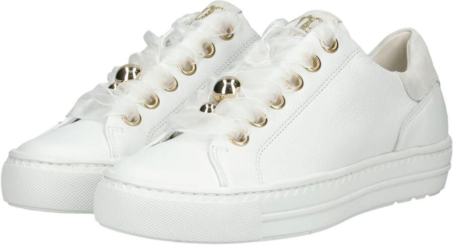 Paul Green Sneakers laag grijs wit - Foto 5