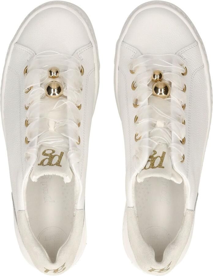 Paul Green Sneakers laag grijs wit - Foto 2