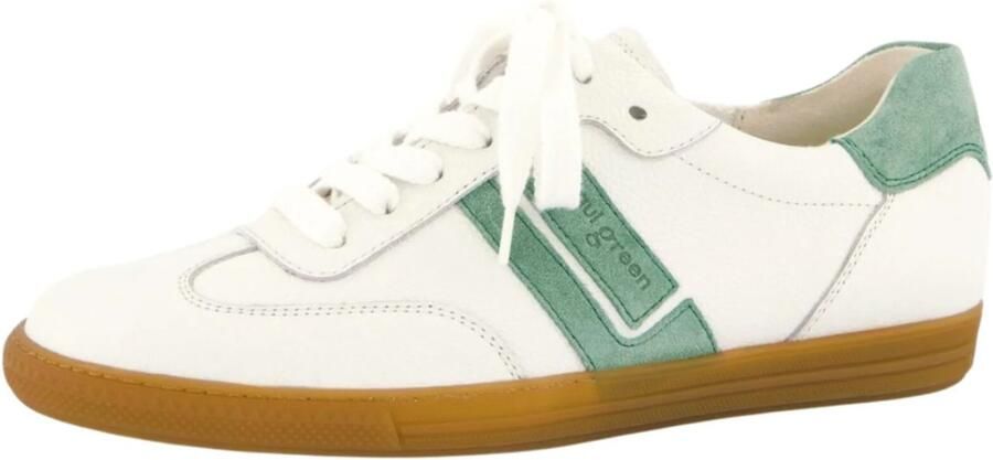 Paul Green Sneakers laag groen wit