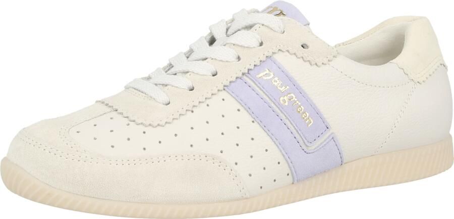 Paul Green Sneakers laag lichtbeige goud lavendel - Foto 2