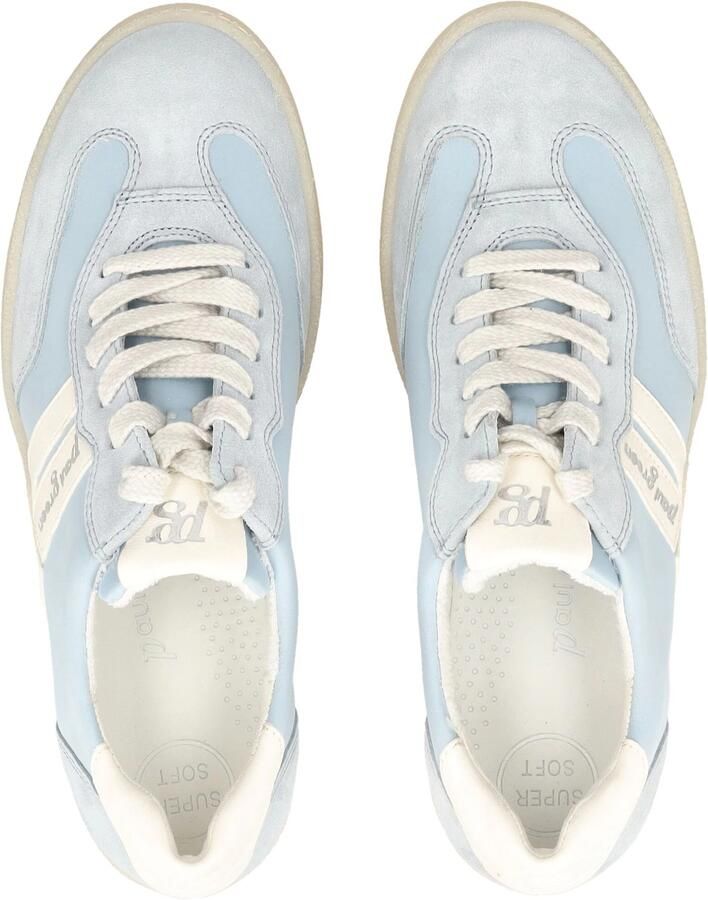 Paul Green Sneakers laag lichtblauw wit - Foto 2