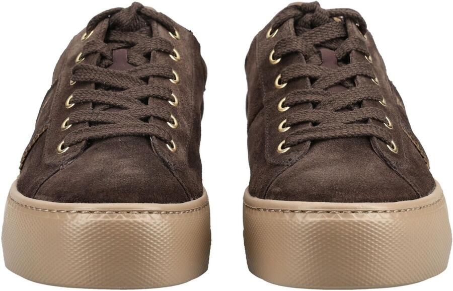Paul Green Sneakers laag lichtbruin donkerbruin goud zwart - Foto 4