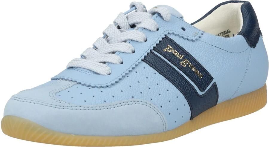 Paul Green 5490 Lage sneakers Dames sneakersPopulaire damesschoenenPopulaire damesschoenen Pantoffel Blauw - Foto 2