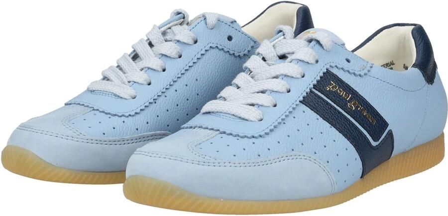 Paul Green 5490 Lage sneakers Dames sneakersPopulaire damesschoenenPopulaire damesschoenen Pantoffel Blauw - Foto 6