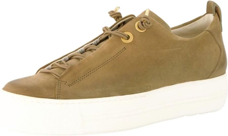Paul Green Sneakers laag 'Mastercalf' olijfgroen - Foto 2