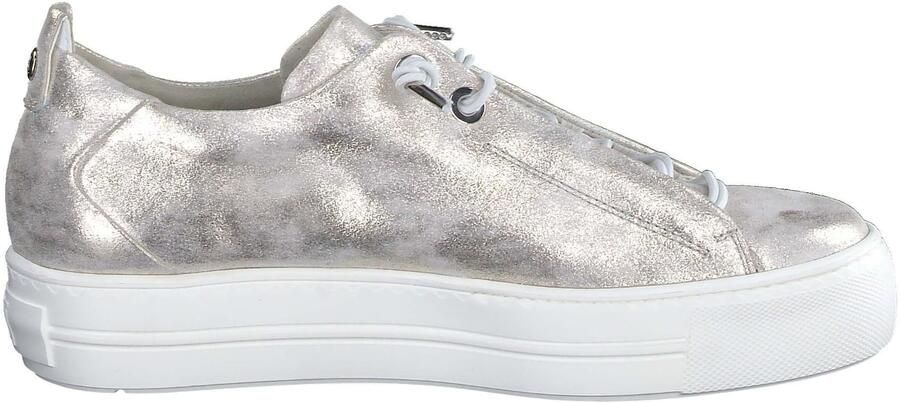 PAUL GREEN Lage Sneakers Dames 5017 Nubuck Goud
