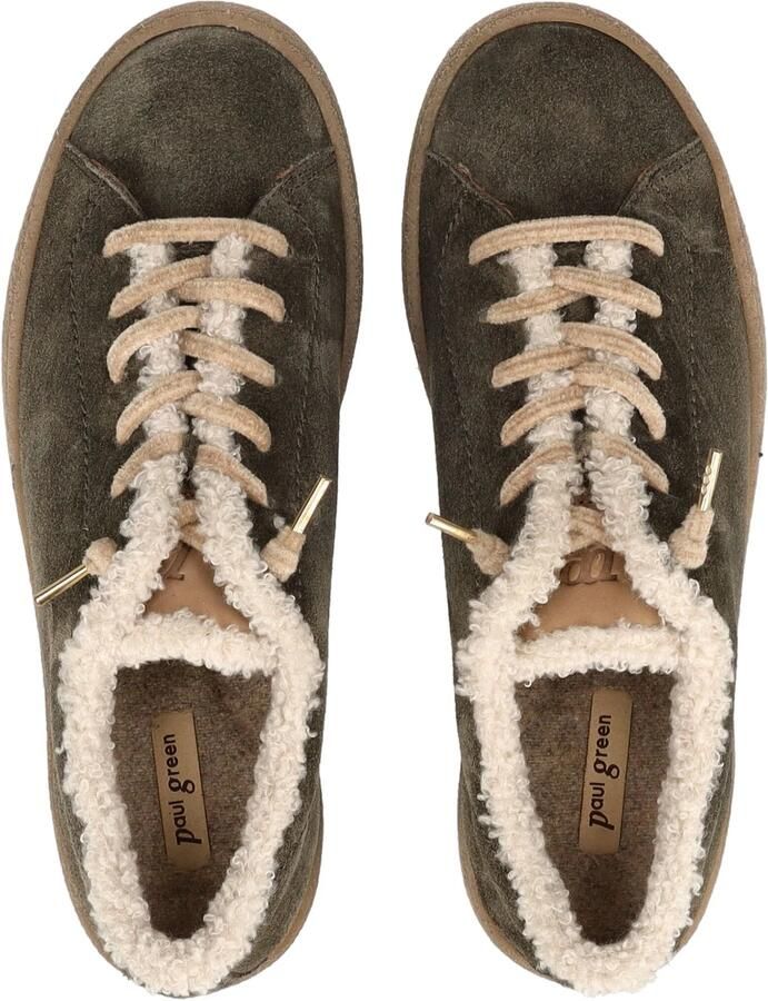 Paul Green Sneakers laag olijfgroen - Foto 2