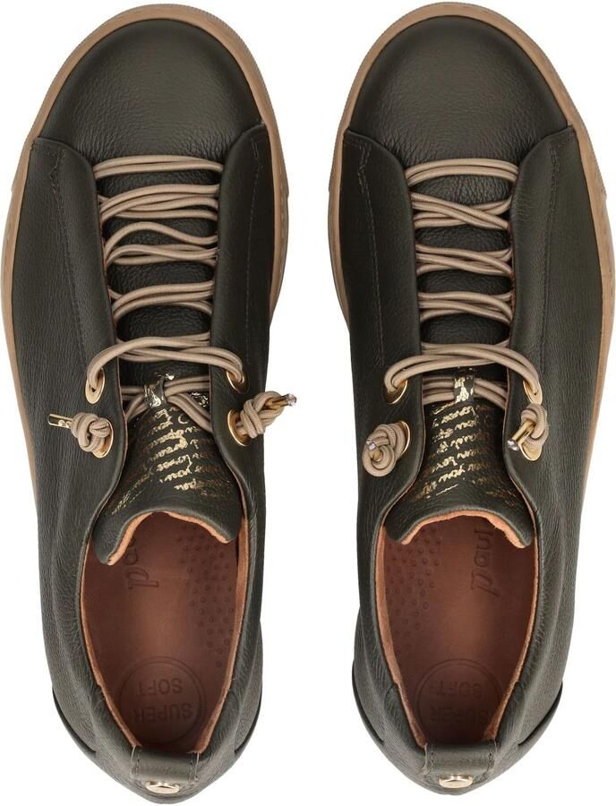 Paul Green Sneakers laag olijfgroen - Foto 2