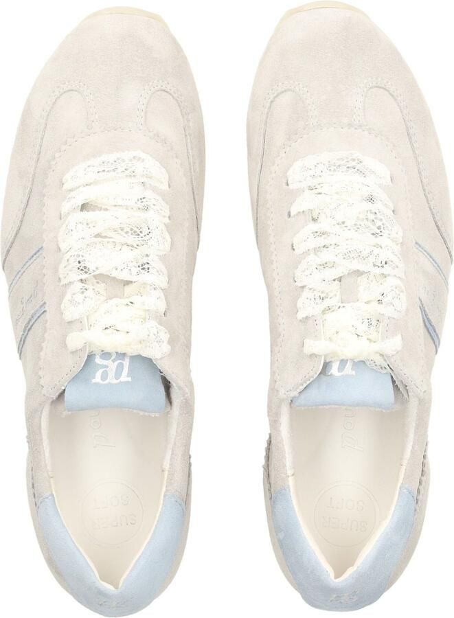Paul Green Sneakers laag pastelblauw grijs - Foto 2