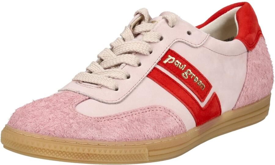 Paul Green Sneakers laag rosa rosé rood
