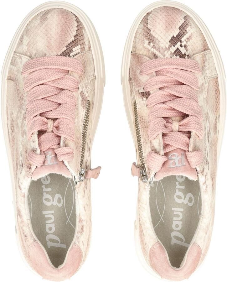Paul Green Sneakers laag rosé oudroze offwhite - Foto 2