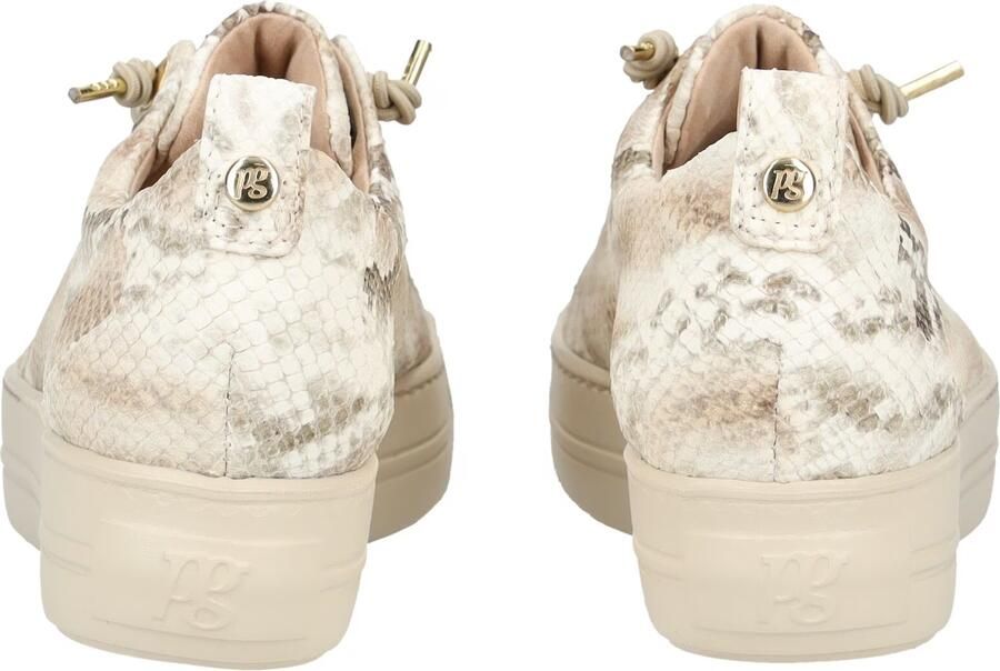 Paul Green Sneakers laag sand donkerbeige wit - Foto 3