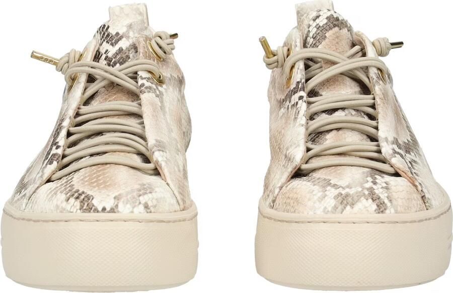 Paul Green Sneakers laag sand donkerbeige wit - Foto 4